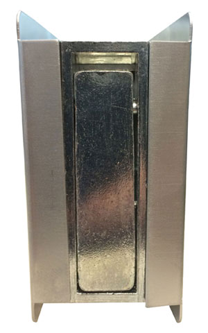 
Satin Chrome Pocket Door Latch