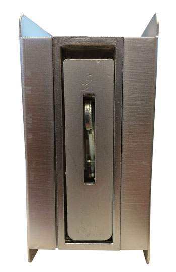 
Satin Chrome Privacy Pocket Door Latch