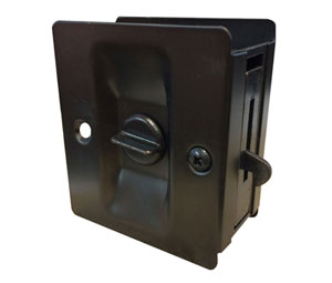 Hager 330L - US10B - Oiled Rubbed Bronze Privacy Pocket Door Latch