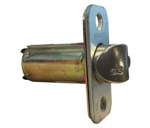 Hager 3948 RC US26D Round Corner Dead Latch - for 2525 and all keyed functions, 3525 and all keyed functions except Corridor, Entry Double Locking for 3753, 2-3/4" Backset, Satin Chrome