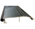 Hager 434S-N-DBA 24" Dark Bronze Anodized Aluminum Bumper Threshold  with Neoprene insert