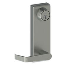 Hager 47CE RH WTN ALM 1-3/4" Right Handed Cylinder Escutcheon with Withnell Lever - Aluminum