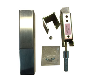 Hager 4918 US32D Top Latch Assembly for use with 4700 Surface Vertical Rod Exit Device - Satin Stainless Steel