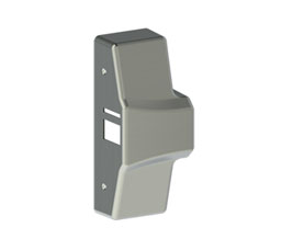 Hager 4932R US4 Replacement Head Cover for Use with 4500 Rim Device - Satin Brass