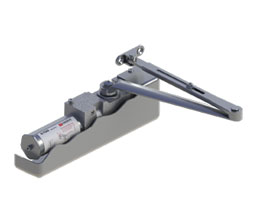 Hager 5100-ALM Grade 1 - Heavy Duty - Surface Door Closer  w/ Hold Open Stop Track Arm - INFO