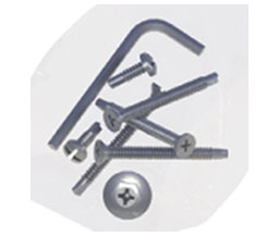 Hager 5104-DBZ 5100 Series - Standard Screw Pack - Dark Bronze