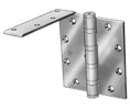 Hager BB1160 5x4.5in Anchor Type Hinge-Full Mortise-Heavy Weight-Ball Bearing-No Door Arm-Steel Base