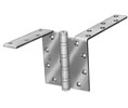 Hager BB1162 5x4.5in Anchor Type Hinge-Full Mortise-Heavy Weight-Ball Bearing-7.5in Door Arm-Steel Base
