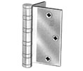 Hager BB1163 4.5in LS Luma Sheen Hinge-Half Surface-Heavy Weight-Ball Bearing-Steel Base - Standard Removable Pin