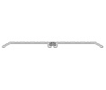 Hager 452S-DBA 24" Dark Bronze Anodized Aluminum Thermal Barrier Saddle Threshold  10"W X 1/2"H
