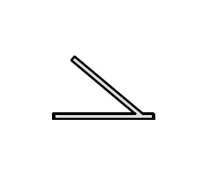 Hager 728 WHITE 25' Press-on TPE Weatherstrip