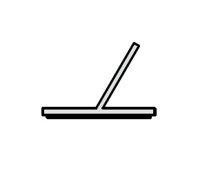 Hager 737 CHARCOAL 25' Press-on Silicone Weatherstrip Smoke Seal