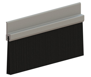 Hager 806S-DBA-B 36" Dark Bronze Anodized Aluminum Door Bottom Sweep with Nylon Brush insert