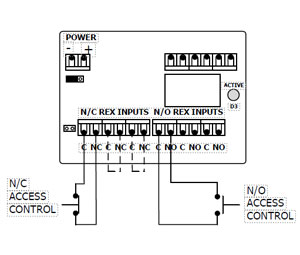 Hager 2-679-0704 Access Control Module for 2908/2909 Modular Access Control Power Supply