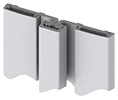 Hager 780-057HD-95-CLR Heavy Duty Full Surface Hinge