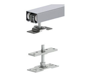 Bifold kit 9891-48  For four doors Includes one (1) 9801 track, one (2) 9827 hanger, one (2) 9828 pivot, and six (6) 1741 3.5” x 3.5” US2D hinges