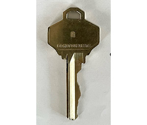 Blank Key 3907 x H12 x DND x engraved A per the attached photo - Hager