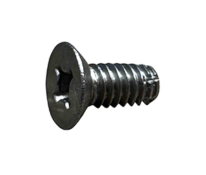 Hager 1-803-2499-US32D-EA Hinge Machine Screw - 12-24 x 1/2” FPHM, Satin Stainless Steel - Each