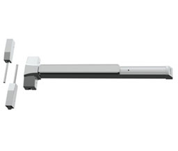 Hager 4501 SVR 0 48" x 84" US10 1-3-4" ELR Non-Fire Rated 48" x 84"  Electric Latch Retraction Function Heavy Duty Electrified Surface Vertical Rod Device - Satin Bronze