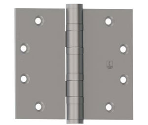 Hager BB1168 8x8 US4 Full Mortise Heavy Weight Ball Bearing Steel Base Hinge, Satin Brass