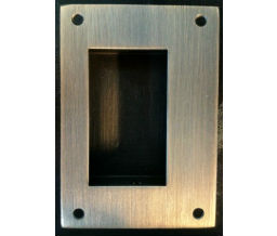 Hager 15N - US10B - Oil Rubbed Bronze Flush Cup Door Pull 