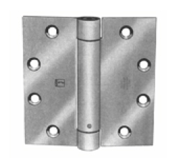 Hager 1150 4.5x4in US32D Satin Stainless Steel Single Acting Spring Hinge-Full Mortise-Standard Weight-Stainless Steel Base
