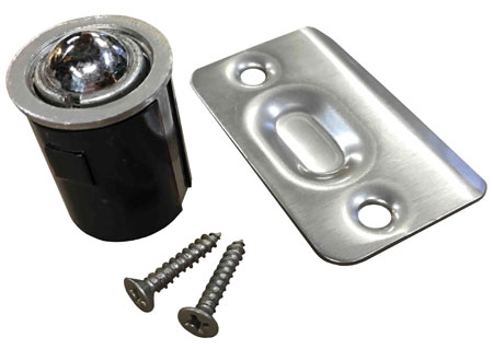 Satin Nickel Drive in Ball Catch