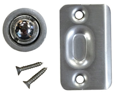 Satin Nickel Drive in Ball Catch
