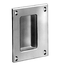 Hager 15N - US26D - Satin Chrome Flush Cup Door Pull 