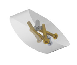 Hager 2-669-0128 US32D Screw Pack - Satin Stainless Steel