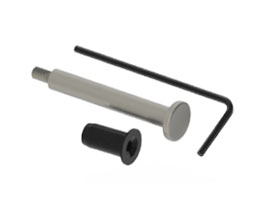 Hager 2-639-7604 US15 Privacy Accessory Kit - Satin Nickel