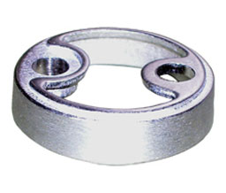 Hager 246B Mill Finish Riser for 241F Floor Stop