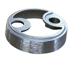 Hager 246B US26D Satin Chrome Riser for 241F Floor Stop