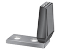 Hager 249F US2C Zinc Plated Steel Floor Stop 