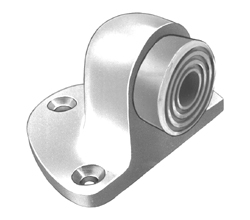 Hager 259F US3 Bright Brass Cast Brass Floor Stop 