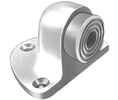 Hager 259F US10 Satin Bronze Cast Brass Floor Stop 