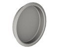 Hager 2630 - US15 Satin Nickel Round Flush Pull