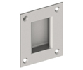 Hager 26N US26 Bright Chrome Plated Brass Security Finger Door Pull