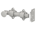 Hager 279D US26D Satin Chrome Dutch Door Bolt