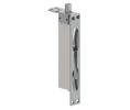 Hager 283D US5 Satin Brass Oxidized Manual Flush Bolt