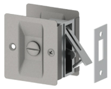 Hager 330M US15 Satin Nickel Privacy Pocket Door Latch