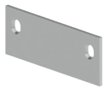 Hager 336E Square Door Edge Filler Plate