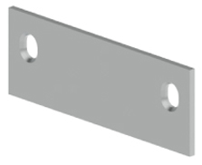 Hager 336L Frame Hinge Filler Plate