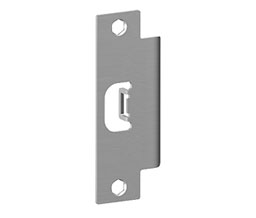 Hager 3935 US26D ASA Strike, 1-1/4" x 4-7/8", Satin Chrome for 2300, 2500, 3400, 34K, 3500, 3600 Series Locks