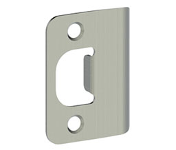 Hager 3958 US3 Round Corner Full-lip Strike, 1-5/8" x 2-1/4", Polished Brass for 2500, 3400, 3500, 3600, 3700, Series Locks