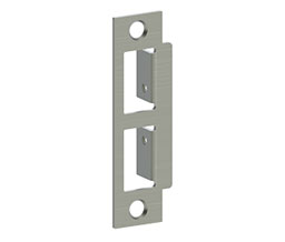 Hager 3989 US32D Square Corner Flat Lip Strike Satin Stainless Steel for 3800 Series Locks