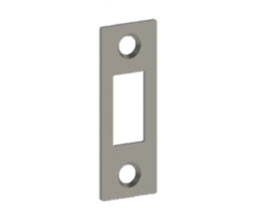 Hager 3999 US10B Square Corner No Lip Strike Oil Rubbed Bronze for 3800 Series Locks
