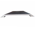 Hager 436S-DBA 24" Dark Bronze Anodized Aluminum Saddle Threshold  2 1/4"W X 3/16"H
