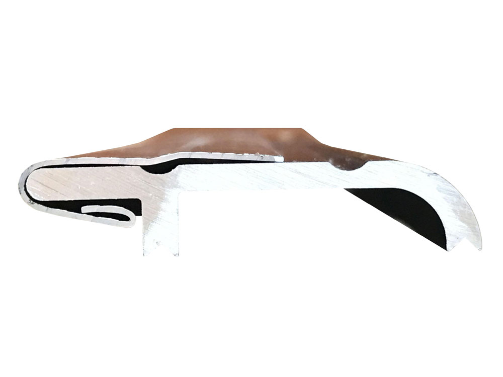 Hager 600SDBA 40" Dark Bronze Anodized Aluminum Interlocking Threshold