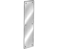 Hager 60S 3.5x15 CO Brown 3-1/2" x 15" Plastic Push Plate